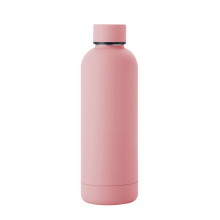 Pink thermos cup, 750ml, made of stainless steel and easy to clean