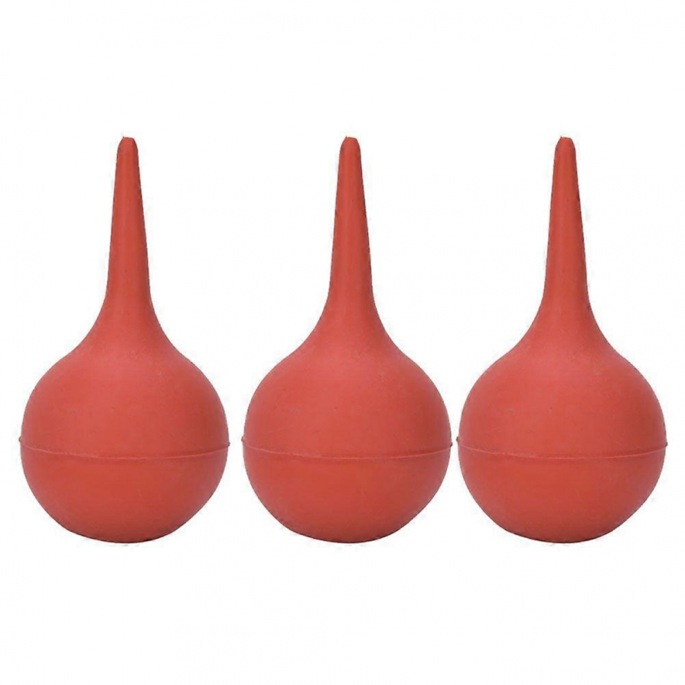 3Pcs 90Ml Ear Washing Ball Squeeze Blowing Rubber Suction Bulb Laboratory Tool3pcs 90Ml 6485316804087