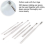 Ear Curette Ear Pick Ανθεκτικό εργαλείο καθαρισμού αυτιών για καθαρό αυτί για την υγ 5