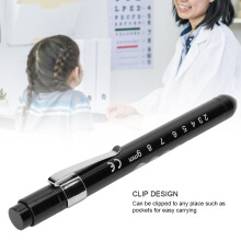 Professional Diagnostic Pen Lamp Ophthalmic Pupil Check Light Black, Blue, Red