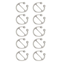 Metal Tri Glide Buckles Slider Adjust for Scarf Decoration Strap Belt Backpacks Shoes Bags Webbing DIY Accessories B