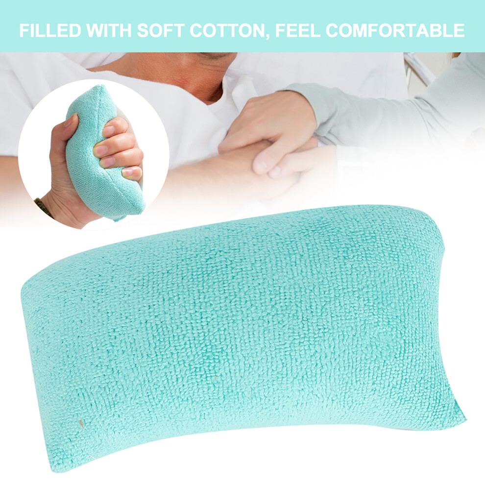 Light/Green Fingers Separation Pad For Elderly Bedridden Patients, 12.5 X 7.5Cm