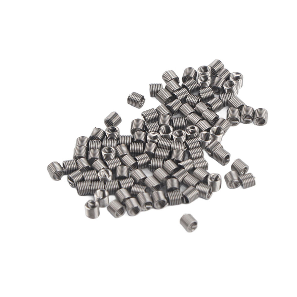 100Pcs M2.00.42mm Stainless Steel Ss304 Helical Thread Inserts 8471392549576