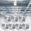 M4 SS304 Coiled Helical Thread Inserts 100pcs Durable Steel Screws Australia 8