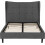Seconique Verona 5ft Kingsize Bed - Grey Fabric 2