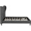 Seconique Verona 5ft Kingsize Bed - Grey Fabric 3