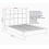 Seconique Verona 5ft Kingsize Bed - Grey Fabric 9