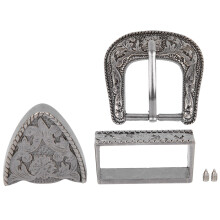 Vintage Style Handmade Alloy Waist Belt Buckle Set 25mm,30mm,40mm