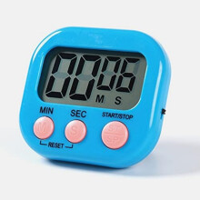 Digitaler Küchentimer mit magnetischer Rückseite und Ständer, Timer für Backen, Küche, Lernen, Fitnesstraining, Countdown- und Countdo