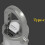Mini waterproof keychain flashlight, 1200 lm super bright, compact and portable with phone charging function (black) 4