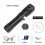 Super bright 90000lm LED flashlight with rechargeable battery and zoom 3