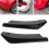 Universal Glossy Black ABS Rear Spoiler Bumper Diffuser Splitter 50cm 1