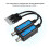 Koax-Adapter IP 220m passiv 6
