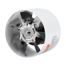 25W Wall-Mounted Exhaust Fan 40dB Low Noise 95mm Ventilation