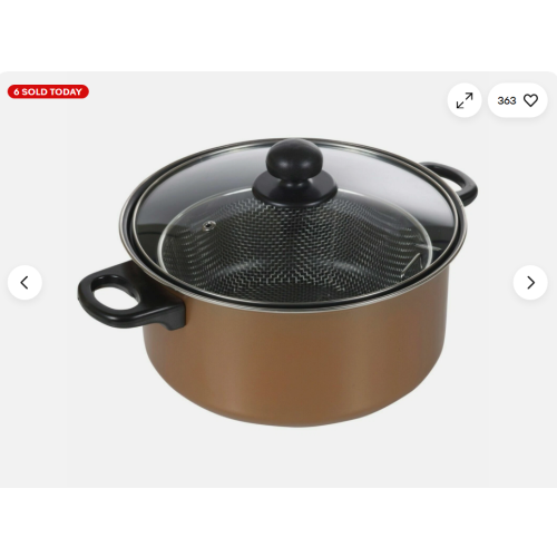 Non Stick Chip Pan Deep Fat Fryer 2