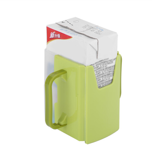 Adjustable 100-365ml Milk Holder for Kids Green