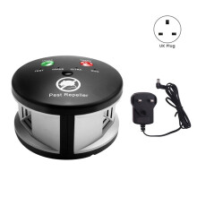4X Riple Rodent Repeller, Ultrasonic Pest Repeller, Pressure Wave, Indoor for Mice, Rats, Spiders,360 Degree, UK Plug