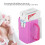 Adjustable Kids Drink Holder Spillproof PP 6