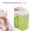 Adjustable 100-365ml Milk Holder for Kids Green 6