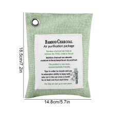 8 Colors Bamboo Charcoal Air Purifying Bag - 18.5x14.8cm Car & Home Odor Eliminator