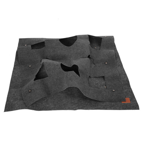 Large 2x1m Cat Activity Play Mat with Thermal Base, Interactive & Scratching Bed 1