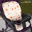 Padded Baby Stroller Liner with Safety Strips 13