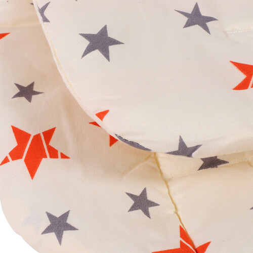 Padded Baby Stroller Liner with Safety Strips 2