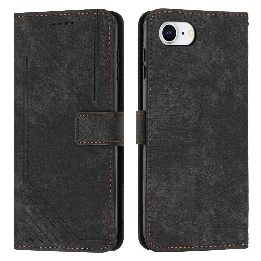 () Flip Case For Iphone 17E Pu Leather Kickstand Wallet Card Insertion 764563242672