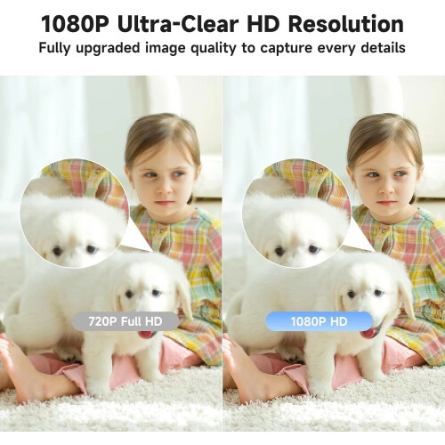 1080P Indoor WiFi Security Cam with Night Vision 1