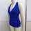Womens Spring Tie Wrap Sleeveless Ruched V Neck Fitted-White M 2