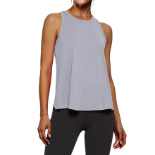 Women's ice silk sports vest, quick-drying sleeveless-Purple XL