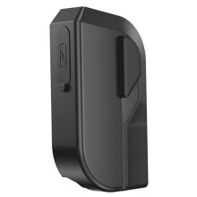 Rechargeable Dust Detection Light Plastic Texture Vacuum-Black