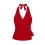 Womens Spring Tie Wrap Sleeveless Ruched V Neck Fitted-White M 3
