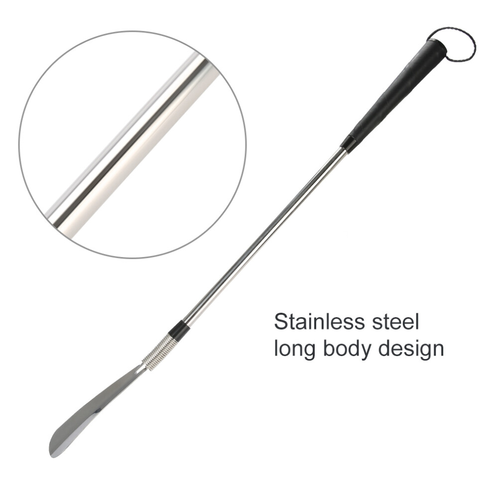 Non-Slip Grip Shoe Horn 60cm Stainless Steel