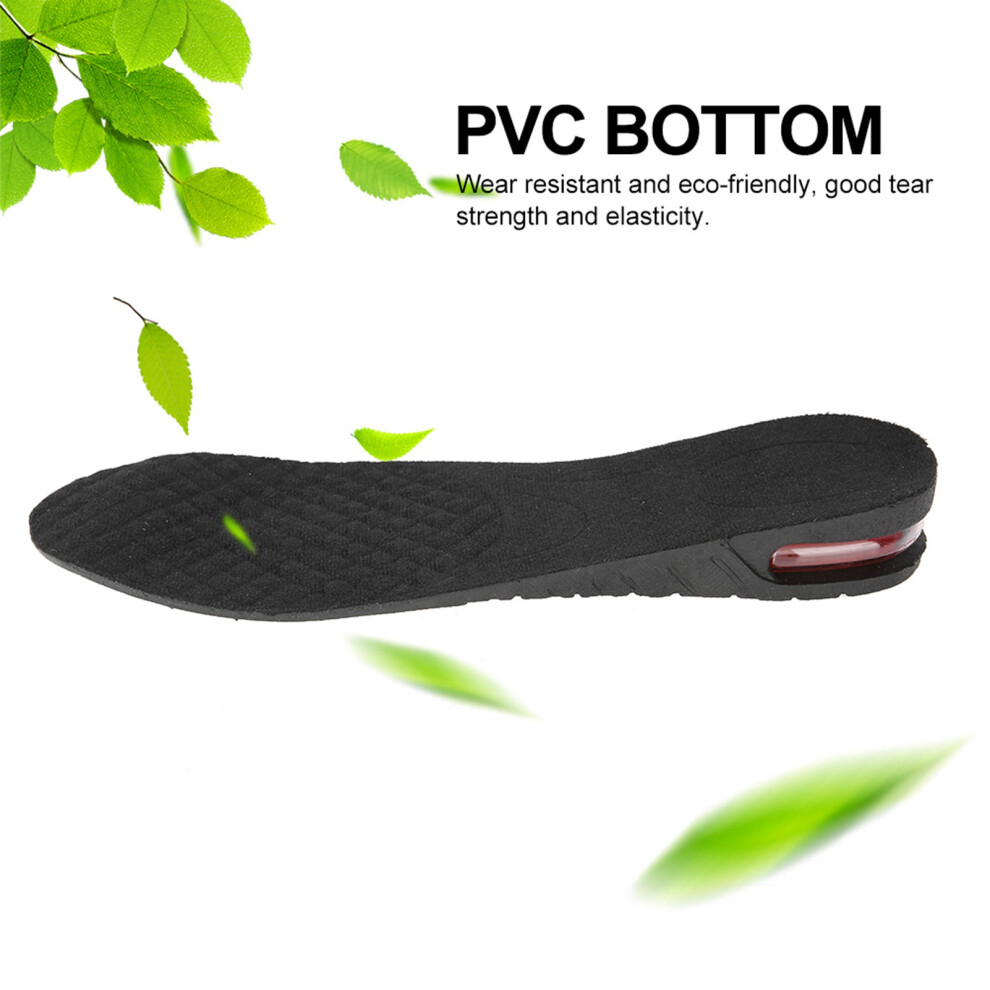 Four-Layer Adjustable Height Insole Unisex PU Heel Lift 7.5cm