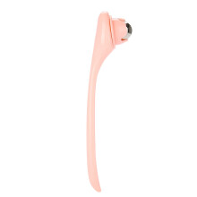 Portable Stainless Steel Eye Massager Pink for Wrinkles & Dark Circles