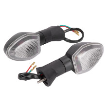 2pcs White Motorcycle LED Turn Signal Lamps for Suzuki GSX-S 750 1000F