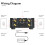 Mini BT5.0 100W Stereo Audio Amplifier Receiver, Black 6
