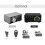 Mini BT5.0 100W Stereo Audio Amplifier Receiver, Black 1