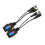 Passiver CCTV-Balun, Twisted-Pair 12