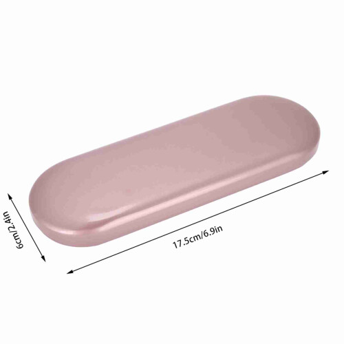 Rose Red Eyelash Tweezers Storage Box Makeup Tool Holder Space-Saving Design 1