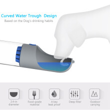 Portable Dog Water Bottle 300ml Leakproof Travel Drinking Bottle
