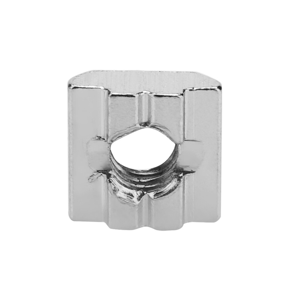 50Pcs Carbon Steel T Slot Nuts For 30 Series Aluminum Profiles M8*16*6 4931392559936