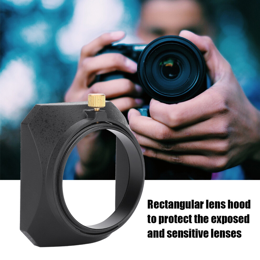 Square 46Mm Lens Hood For Video Camera 7790334417898