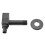 Black Brass Square Wall-Mount Laundry Faucet G1/2 Thread, Rustproof 7