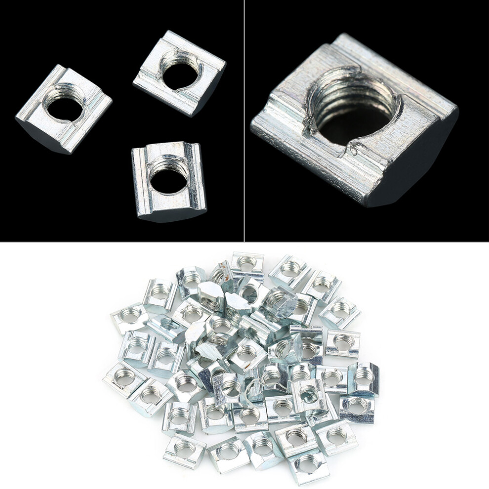 M6 Sliding T Slot Nut 50pk for 20 Series Profile