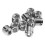 Robust Stainless Steel 307 Thread Inserts 10 Pack Self Tapping M5x0.8 & M8x1.0 5