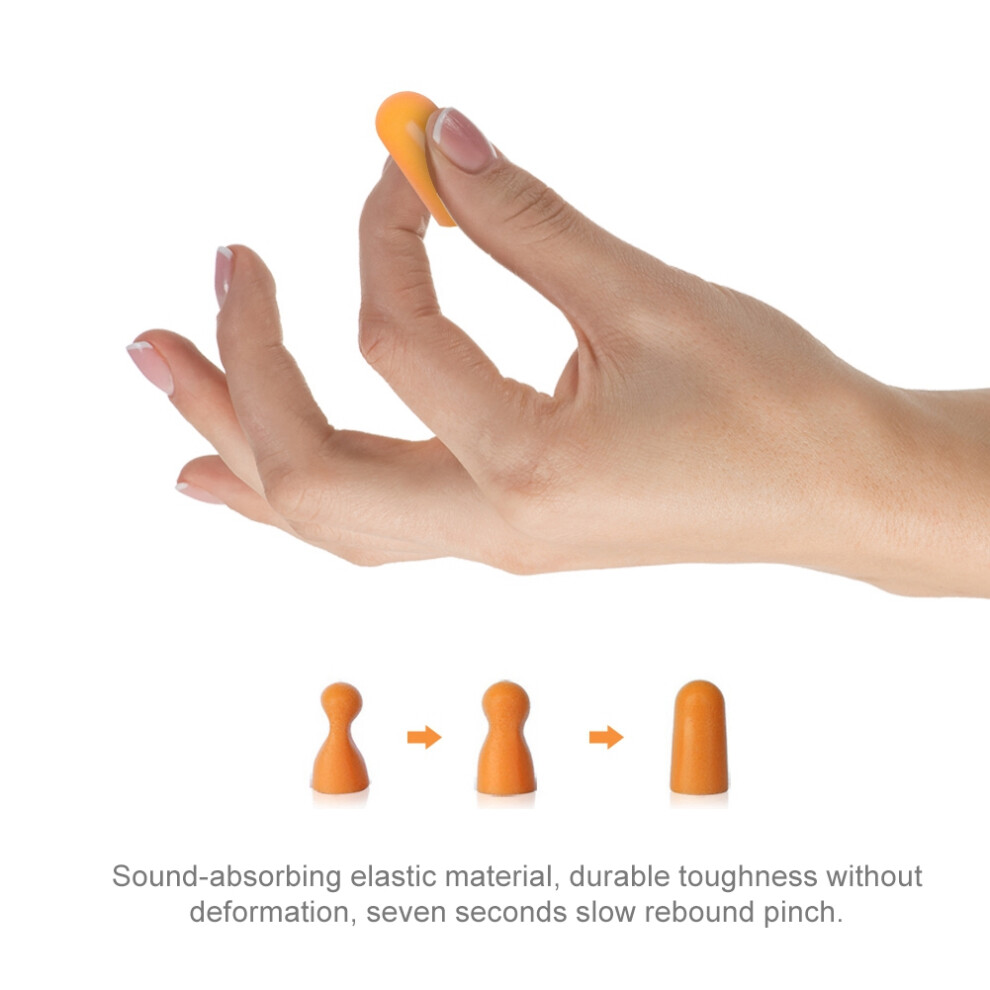 10 Pcs Soundproof Bullet Earplugs 7806371613817