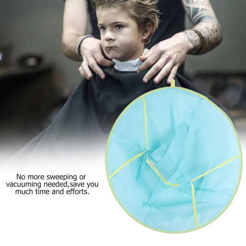 Blue Hair Cutting Cape for Kid Salon 2
