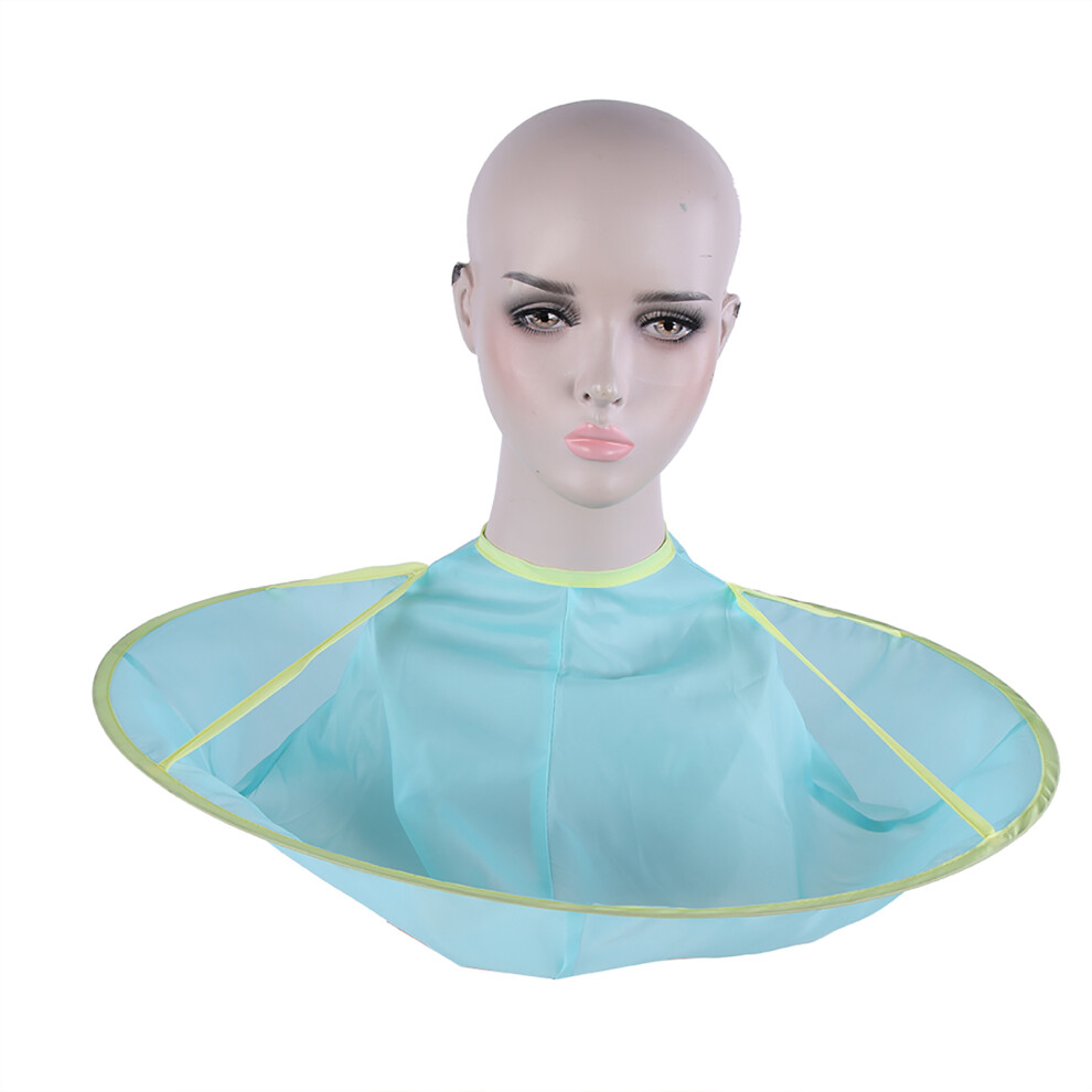 Blue Kids Haircut Cape For Children 60Cm Salon Hairdresser Cloth
